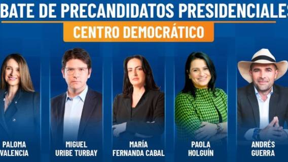 EN VIVO | Debate de los precandidatos presidenciales por el Centro Democrático EN VIVO | Debate de los precandidatos presidenciales por el Centro Democrático