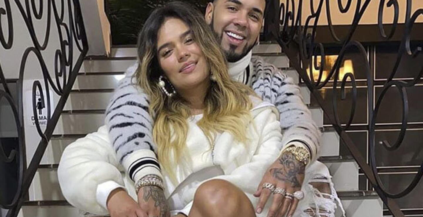Karol G y Anuel / Tomada de Instagram.