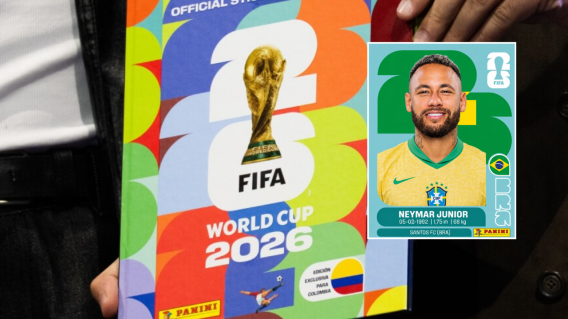 Neymar Jr, estará en álbum Panini