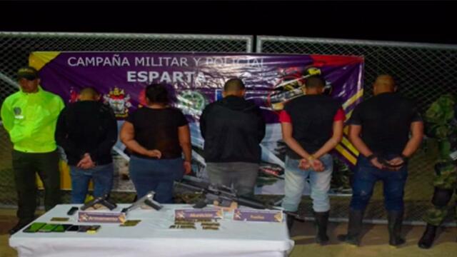 Seis disidentes de las FARC, entre ellos un cabecilla, capturados tras combates en El Catatumbo