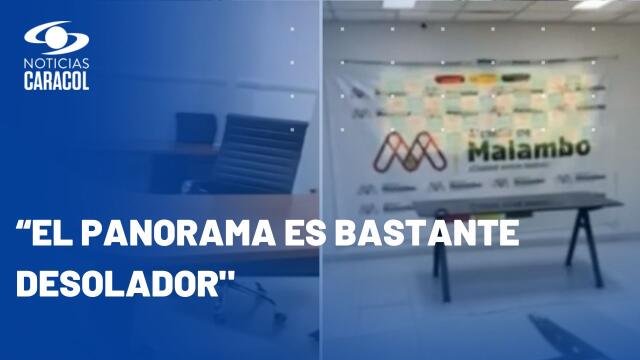 Nueva alcaldesa de Malambo dice que administración saliente no dejó ni las banderas y deben salarios Nueva alcaldesa de Malambo dice que administración saliente no dejó ni las banderas y deben salarios