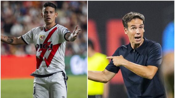 James Rodríguez e Íñigo Pérez James Rodríguez e Íñigo Pérez