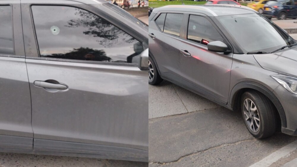 Así quedó el carro donde se transportaba el director de la cárcel La Modelo.jpg Así quedó el carro donde se transportaba el director de la cárcel La Modelo.jpg