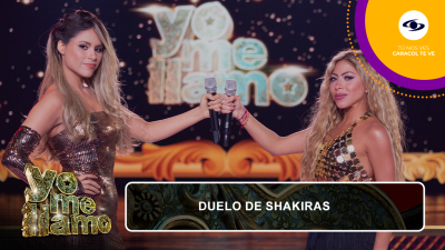 Las imitadoras de Shakira se enfrentan en el escenario de Yo Me Llamo.