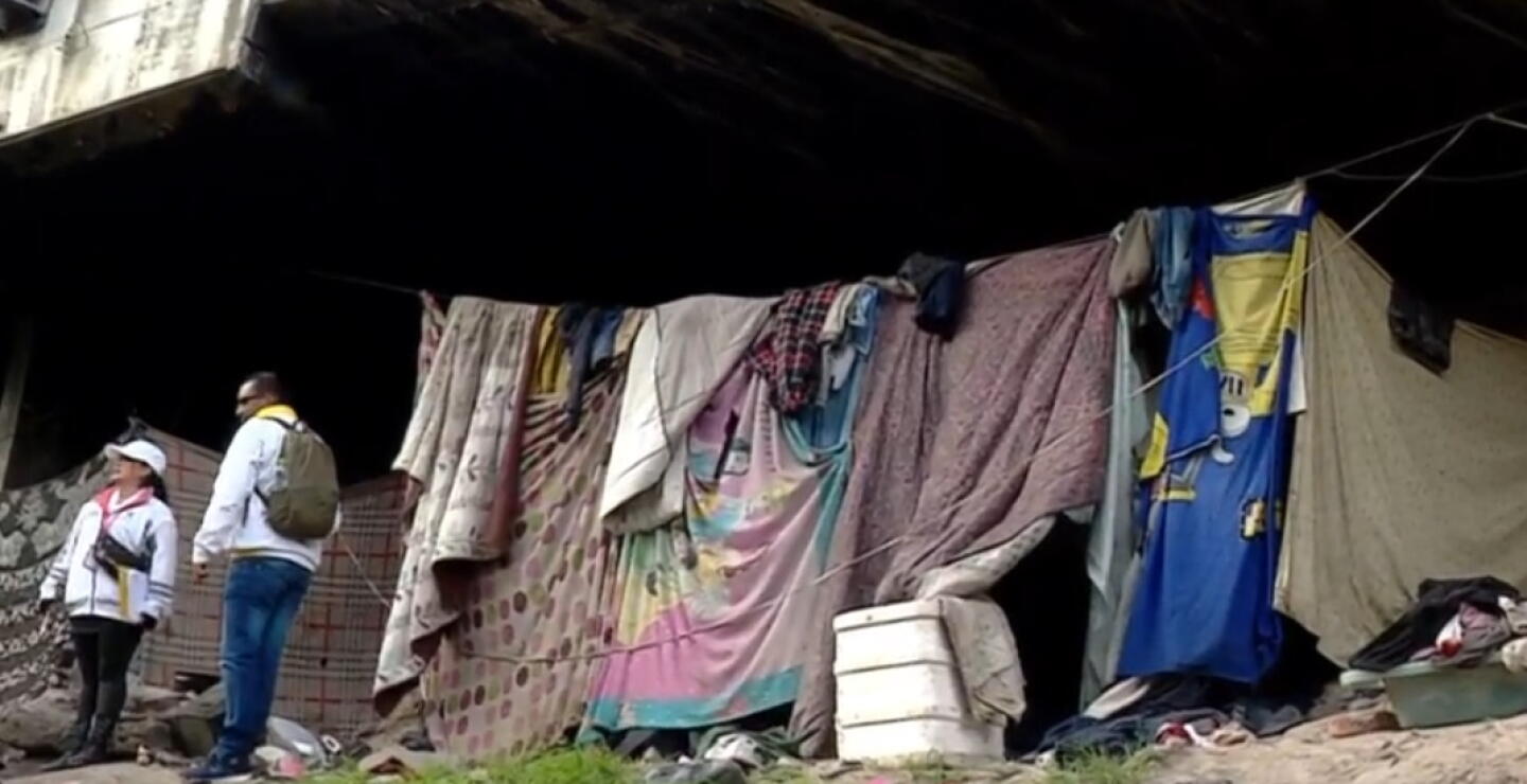 Autoridades intervienen uno de los sitios con más habitantes de calle en Bogotá