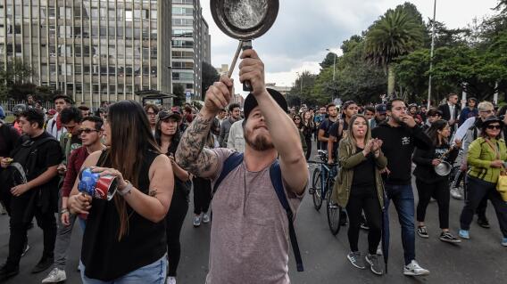 349136_BLU Radio // Marchas por paro nacional // Foto: AFP