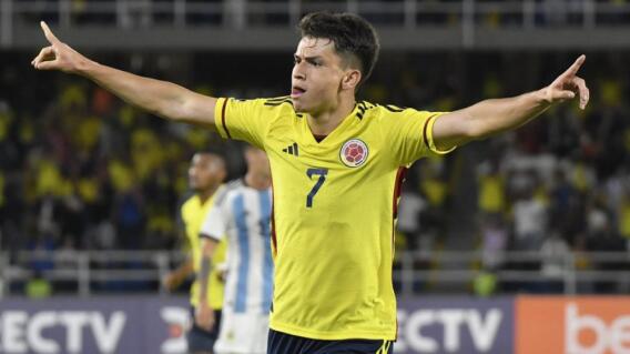 Juan David Fuentes, jugador de la Selección Colombia Sub-20 Juan David Fuentes, jugador de la Selección Colombia Sub-20