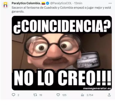 Meme Selección Colombia