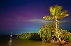 Tras huracán Milton, se vieron extrañas luces en el cielo de Florida: ¿de qué se trata?