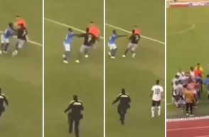 Incidente partido Orsomarso vs. Llaneros, por Torneo Betplay.