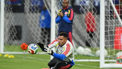 Álvaro Montero, arquero de la Selección Colombia y Boca Juniors. 