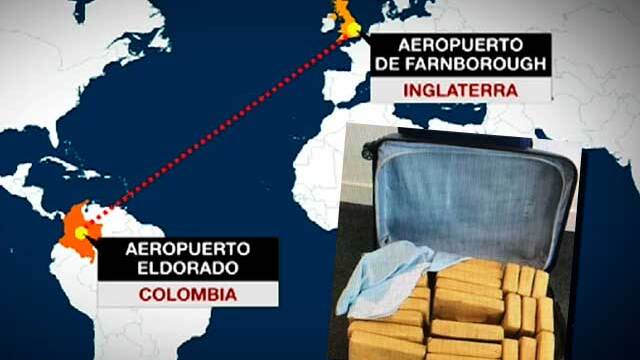Jet ejecutivo que despegó de Bogotá fue descubierto en Londres con media tonelada de cocaína Jet ejecutivo que despegó de Bogotá fue descubierto en Londres con media tonelada de cocaína