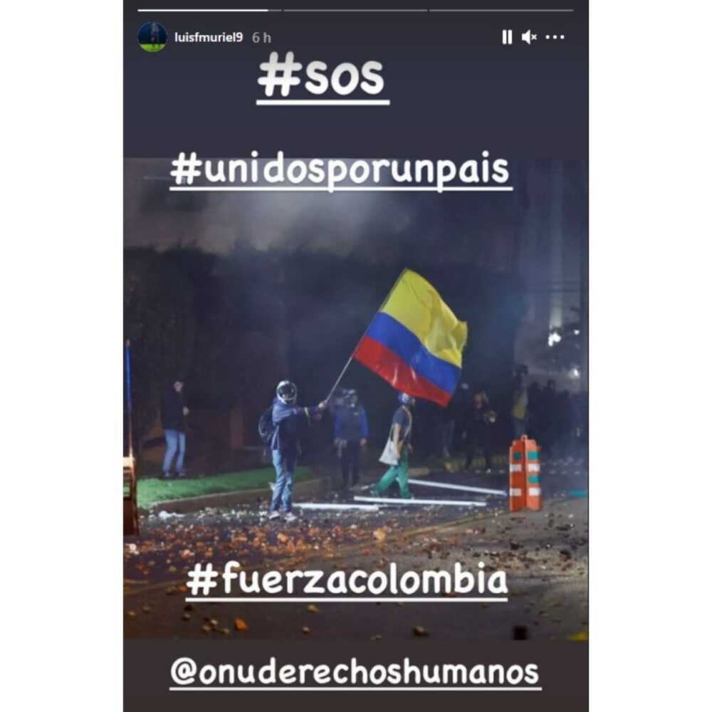 Mensaje de Luis Muriel