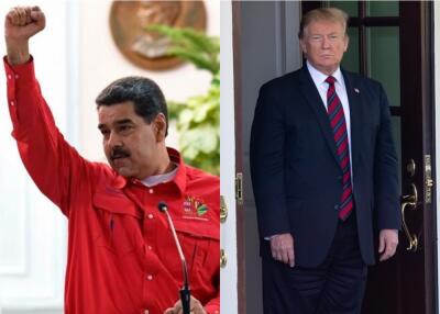 340148_BLU Radio // Nicolás Maduro y Donald Trump // Fotos: AFP