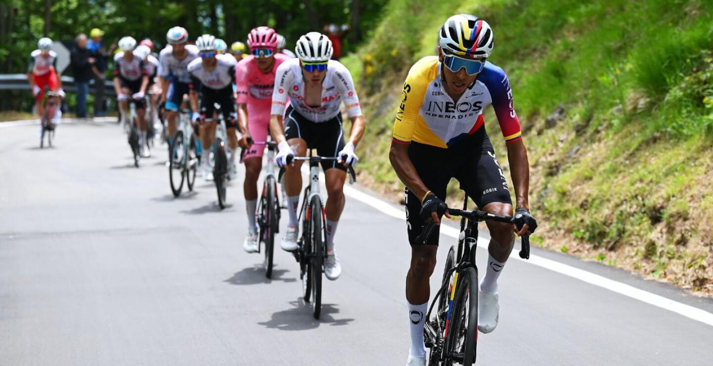 Egan Bernal, ciclista colombiano.