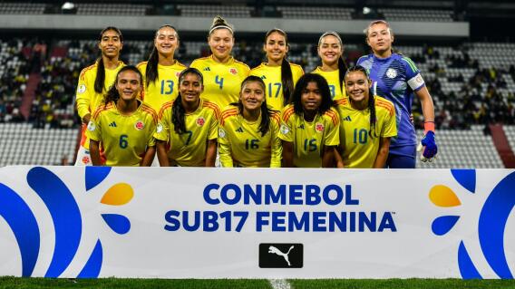 Selección Colombia en Sudamericano femenino Sub-17 2025
