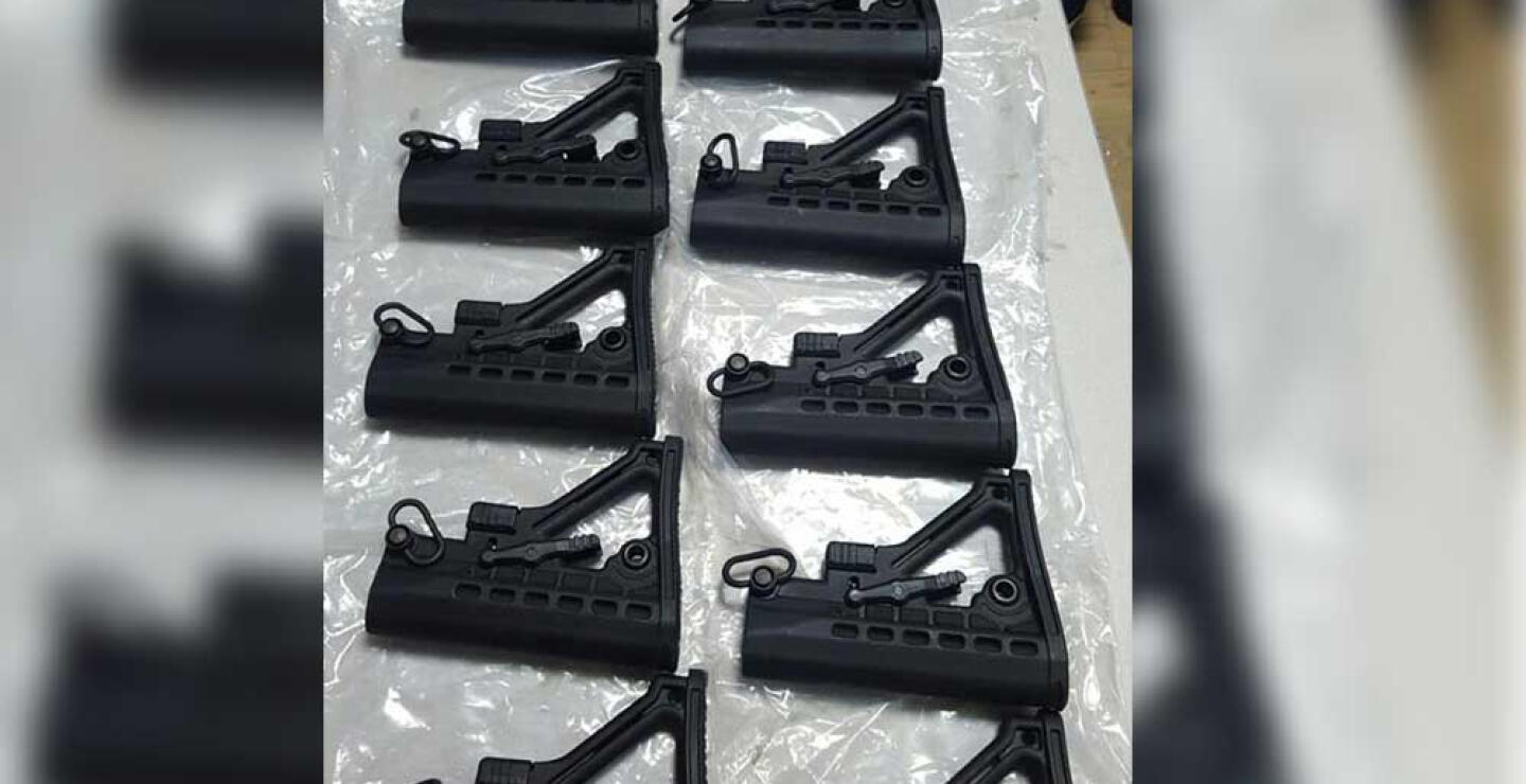 282613_Blu Radio. Armas. Foto: Policía Fiscal y Aduanera