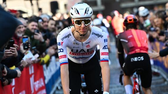 Tadej Pogacar, corredor esloveno del UAE Team Emirates, es uno de los favoritos a ganar la Lieja-Bastoña-Lieja 2024 Tadej Pogacar, corredor esloveno del UAE Team Emirates, es uno de los favoritos a ganar la Lieja-Bastoña-Lieja 2024