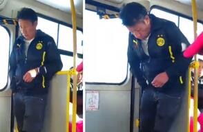 Hombre se cae en bus de TransMilenio Hombre se cae en bus de TransMilenio