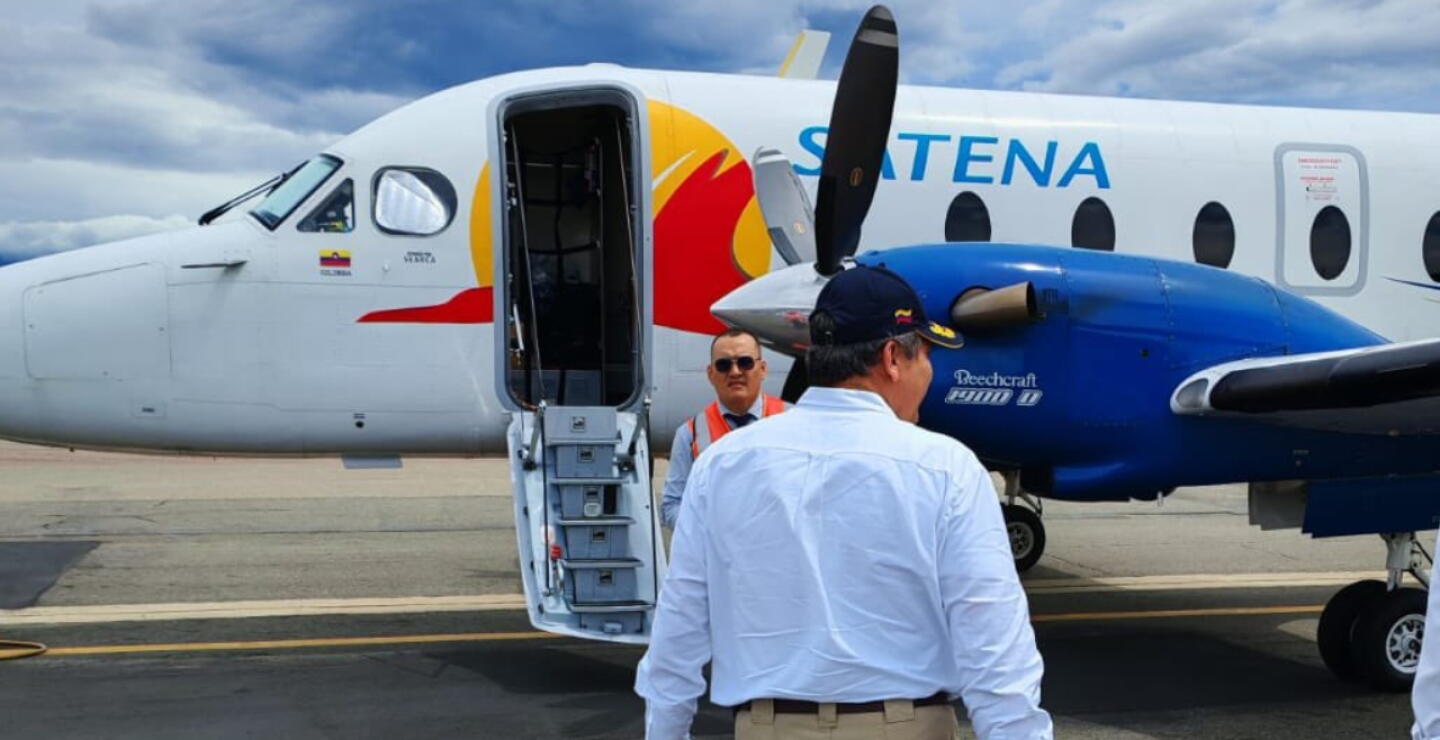 Satena estrena ruta a ciudad del Catatumbo que quiere potenciar su turismo