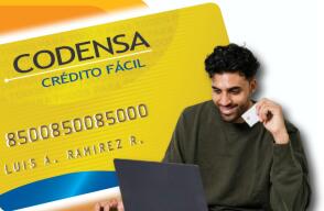 Tarjeta Crédito Fácil Codensa.
