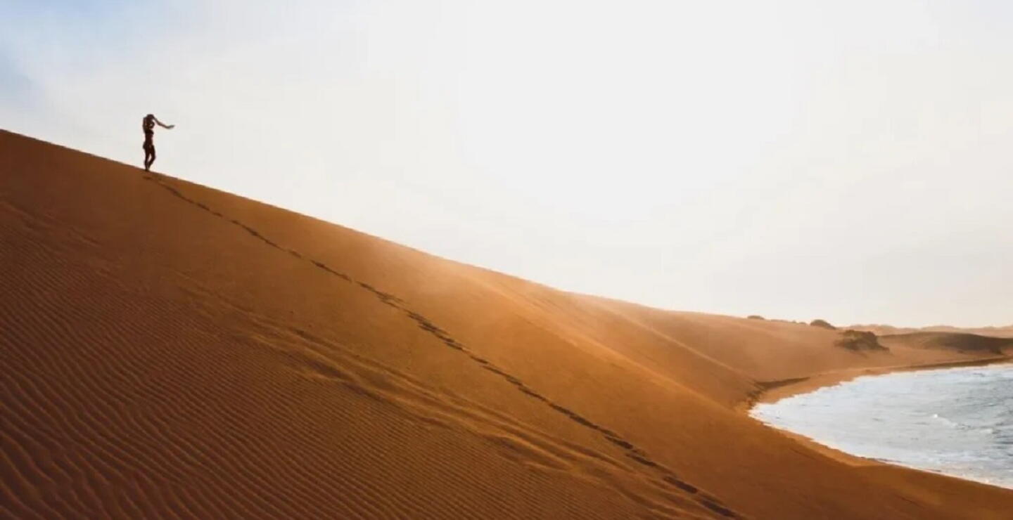 Dunas ocultas de Taroa Viejo.