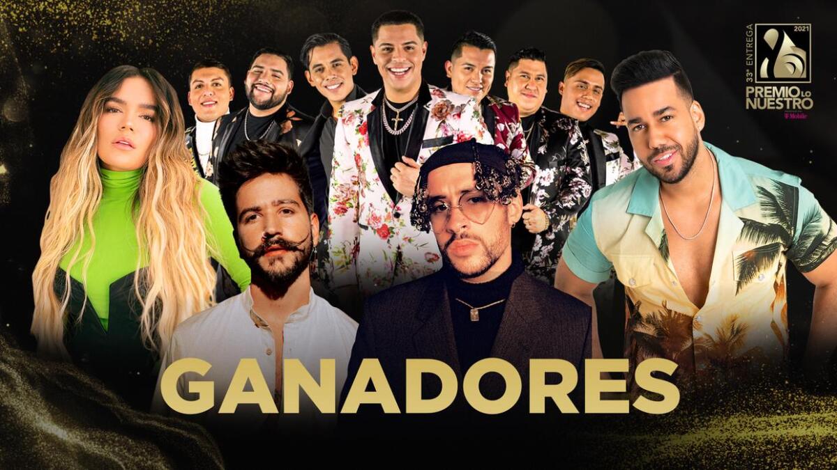 Resultado de imagen de premios lo nuestro 2021