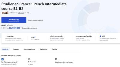 Universidad de París lanza curso gratis para aprender francés desde casa