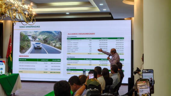 Proyecto vial provincia de Soto Norte en Santander.