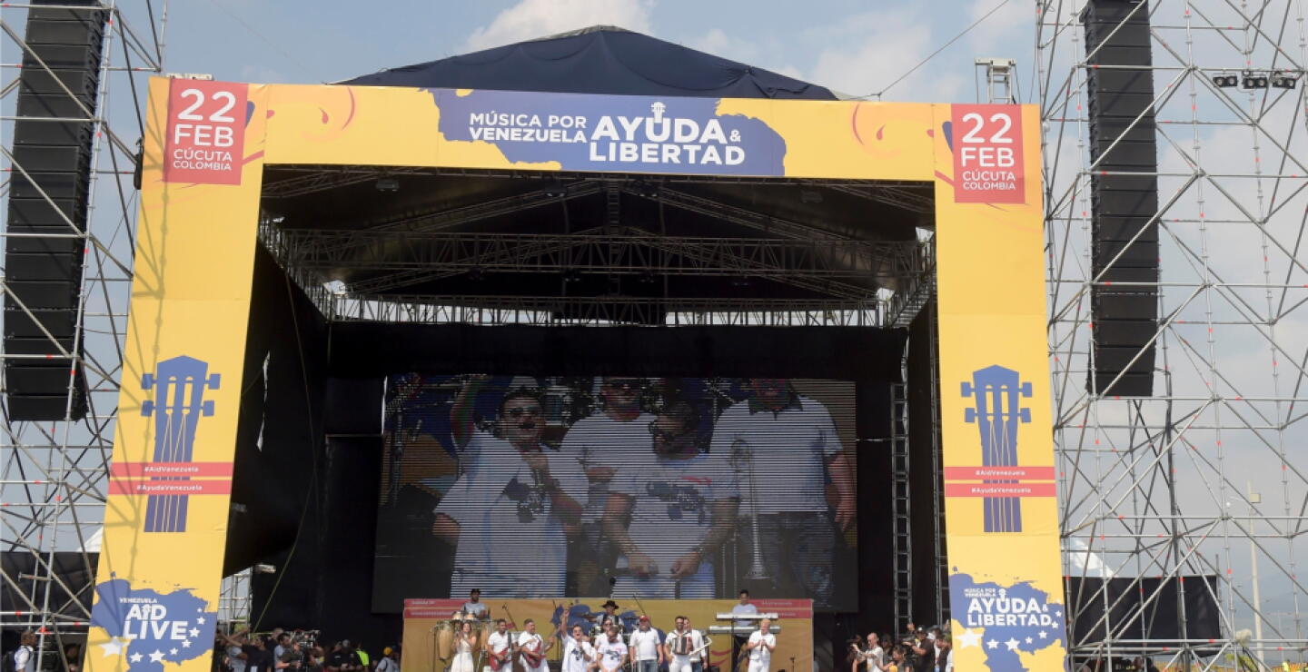 328204_BLU Radio, concierto Aid Live Venezuela / foto: AFP