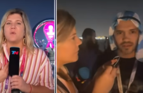 Dominique Metzger, periodista de TN en Catar