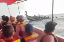 Lancha con turistas se volcó en Santa Marta: ¿qué provocó el accidente?