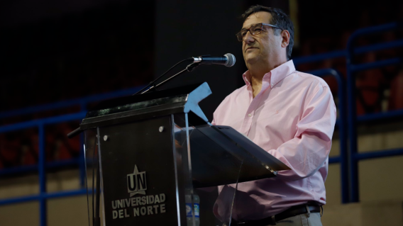 357994_BLU Radio // Adolfo Meisel Roca, rector Universidad del Norte // Foto: Universidad del Norte