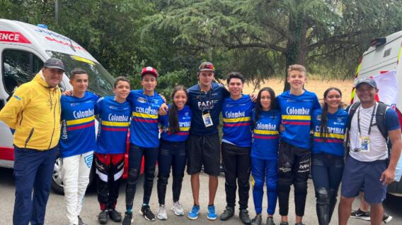 Selección Colombia en el Mundial de BMX Selección Colombia en el Mundial de BMX