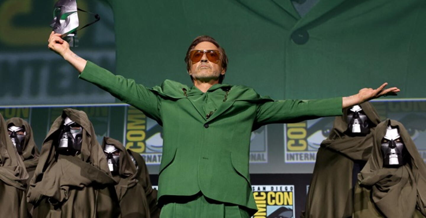 Robert Downey Jr. anuncia su regreso a Marvel, pero esta vez como villano