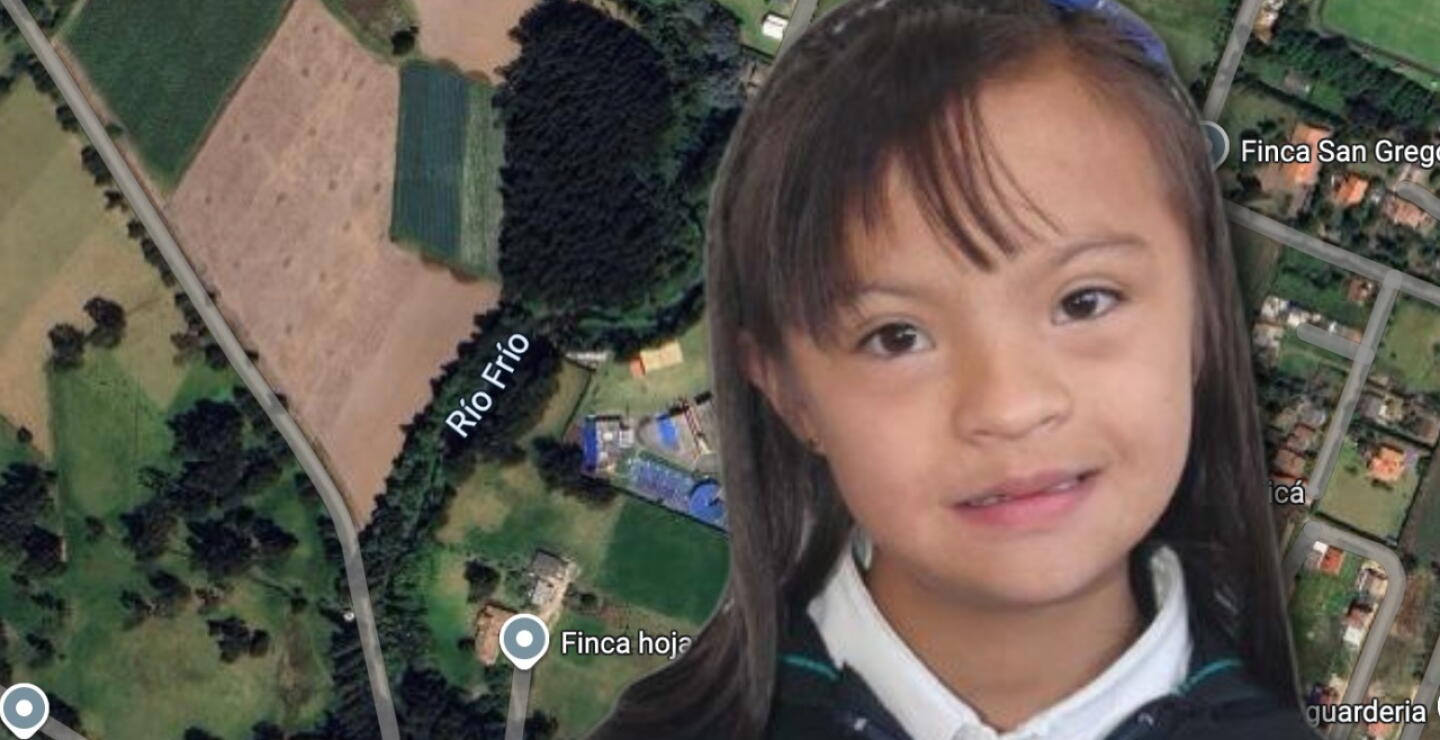 El lugar exacto donde se perdió Valeria Afanador en Cajicá y los cinco puntos de búsqueda