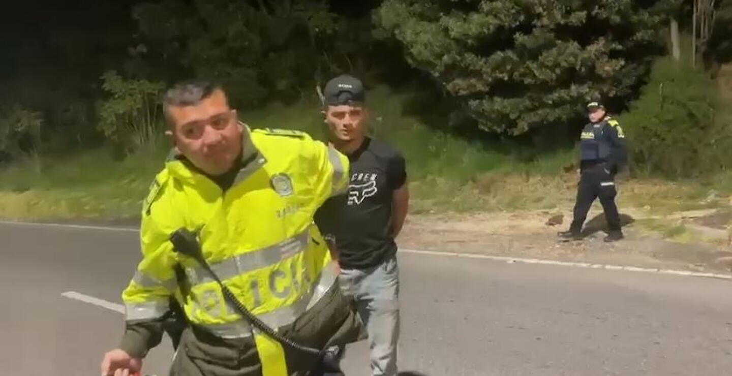 Sujeto que por poco provoca otro incendio forestal en cerros orientales de Bogotá fue detenido