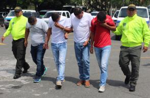 282349_Blu Radio / Banda delincuencial ‘El Candado’. Foto: Policía Cali.