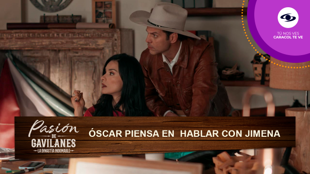Óscar se entera de que Jimena visitó la casa donde está Romina y su hijo Óscar se entera de que Jimena visitó la casa donde está Romina y su hijo