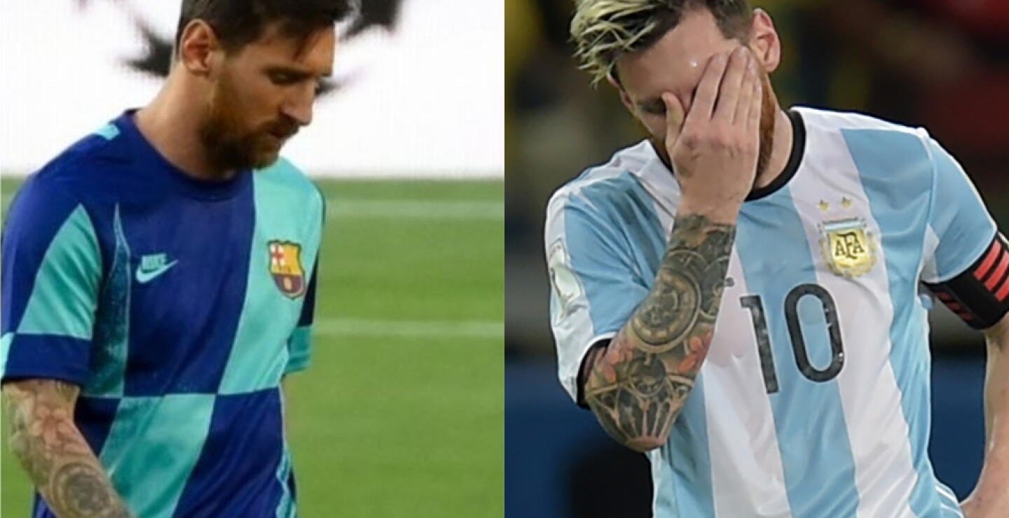 374985_Lionel Messi triste / AFP
