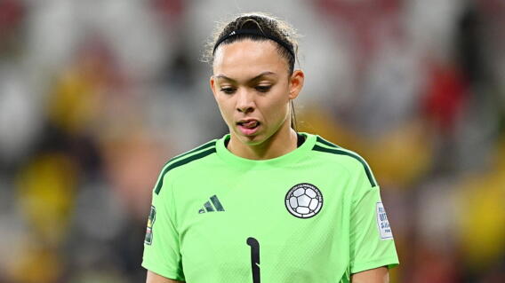 Luisa Agudelo, arquera de la Selección Colombia Sub-20.
