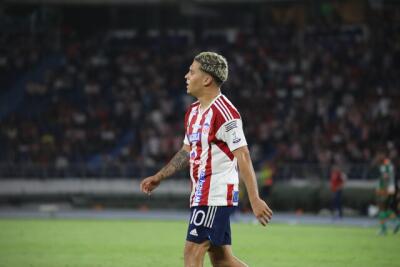 Juan Fernando Quintero, volante del Junior de Barranquilla. Juan Fernando Quintero, volante del Junior de Barranquilla.