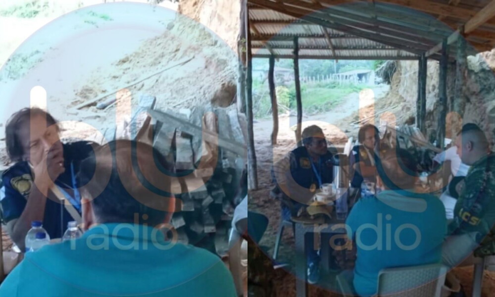 Las fotos del hermano de Petro reunido con alias 'Camilo' Las fotos del hermano de Petro reunido con alias 'Camilo'