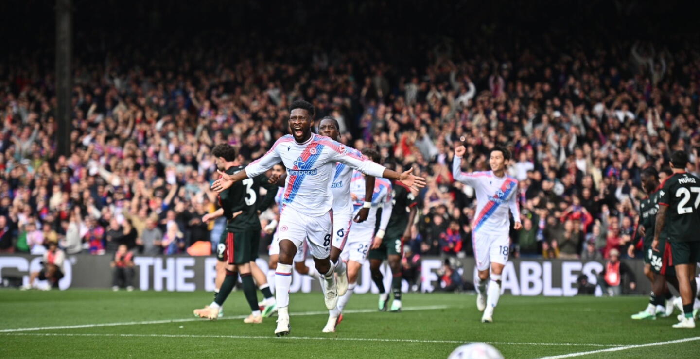 Jefferson Lerma fue figura con Crystal Palace vs. Nottingham Forest.