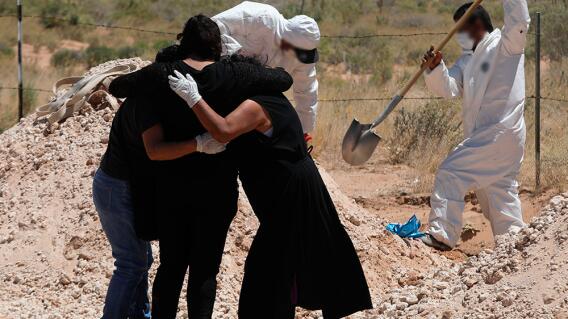 366186_Funeral durante pandemia del coronavirus // Foto: AFP