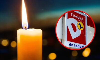vela del día de las velitas junto al logo del D1.
