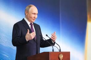 Putin dice que el nuevo sistema de misiles de Rusia "Satan-2" es "el más potente del mundo"