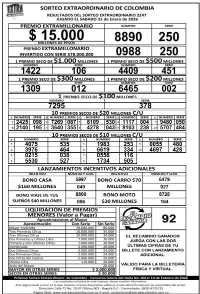 Extra de Colombia Extra de Colombia
