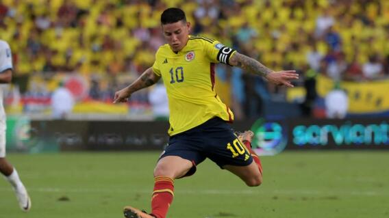 James Rodríguez, jugador de la Selección Colombia. James Rodríguez, jugador de la Selección Colombia.