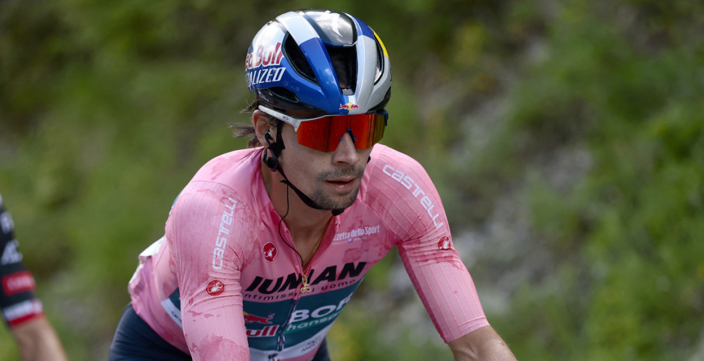 Primoz Roglic (Red Bull Bora Hansgrohe) perdió la 'maglia rosa' en la etapa 8 del Giro de Italia 2025